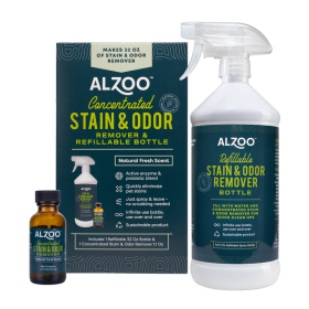 ALZOO Concentrated Stain & Odor Remover (size: Bundle Bottle)