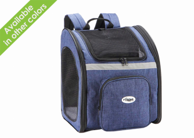 The Backpacker Pet Carrier (Color: Denim)